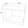 Caja de Torta Grande 35x35x30 (2)