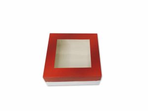 Con ventana - Rojo